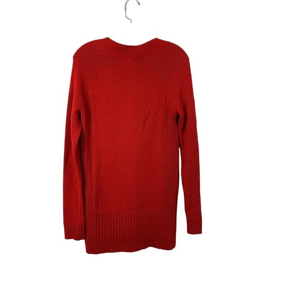Liz Claiborne Women's Cherry Red Pullover Sweater - Picture 2 of 5